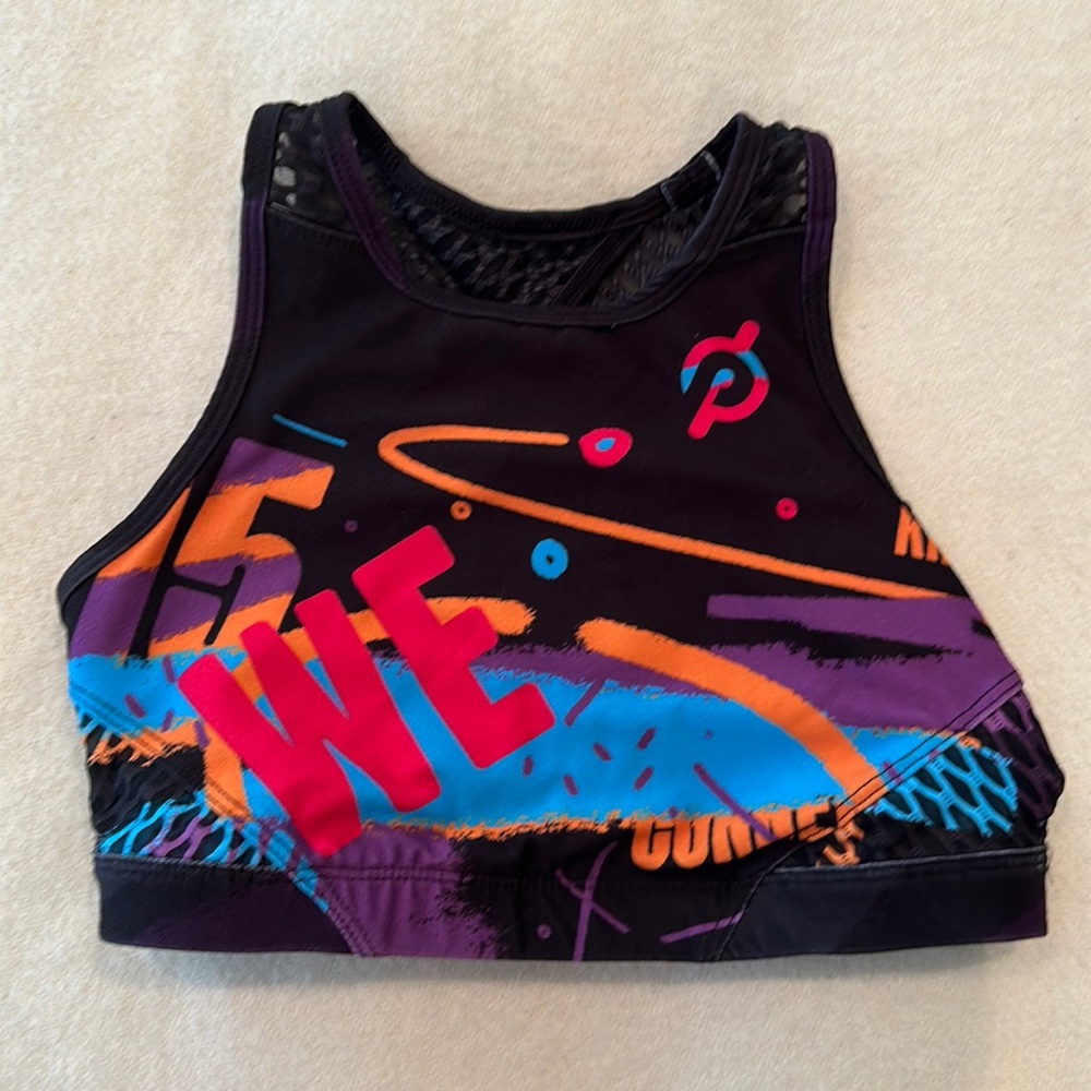 PELOTON x HUST WILSON AUTHENTIC SPORT BRA SZ XS